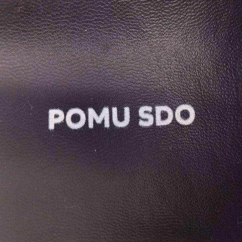 POMU SDO ダメージ加工 スエード ミュール サンダル メンズ EUR:39